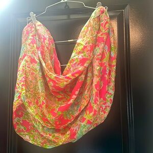 Lilly Pulitzer loop infinity scarf